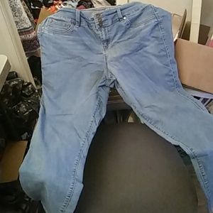 Straight Leg Jegging Blue Jeans